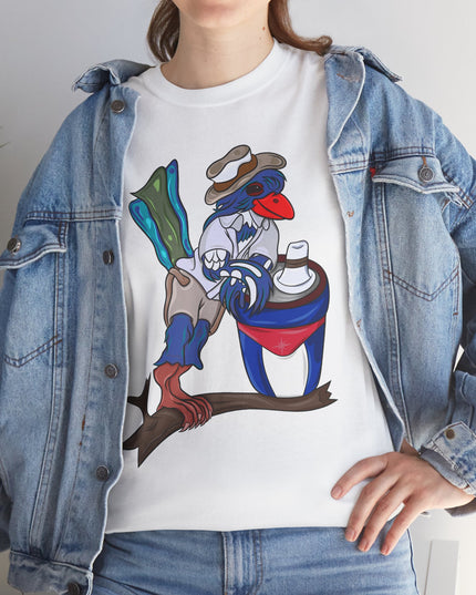 Mateos Armas the Cuban Trogon - Adult Graphic Tee Shirt