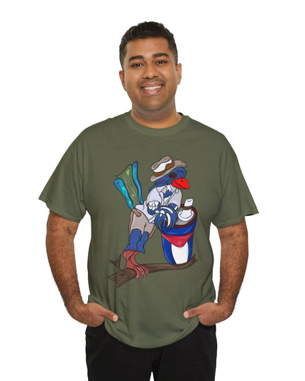 Mateos Armas the Cuban Trogon - Adult Graphic Tee Shirt