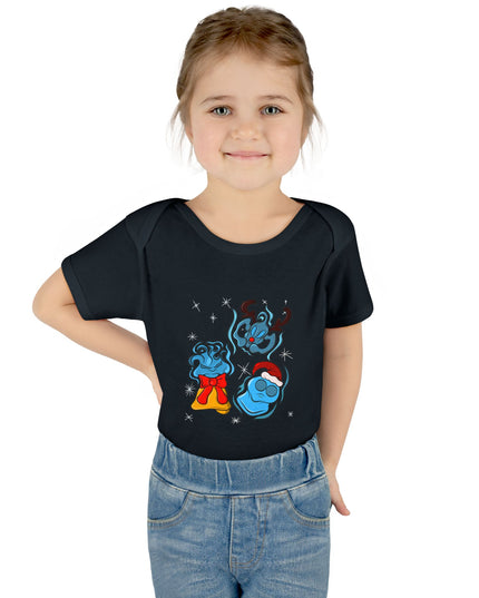 Sparkling Xmas Will O' Wisp - Infant Jersey Bodysuit