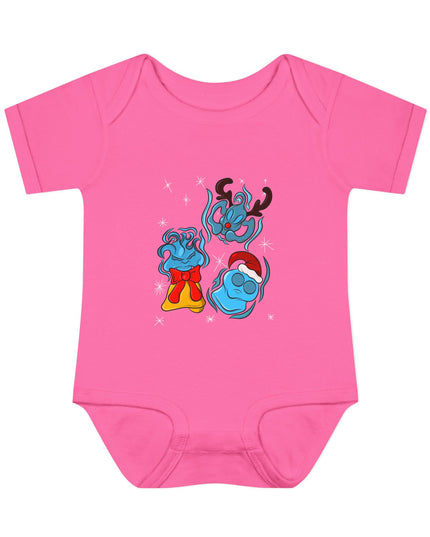 Sparkling Xmas Will O' Wisp - Infant Jersey Bodysuit