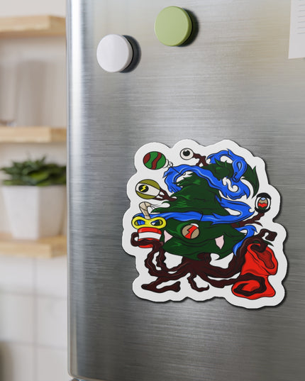 Christmas Treeant - Die-Cut Magnet