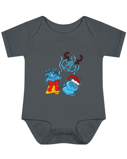 Xmas Will O Wisp - Infant Baby Rib Bodysuit