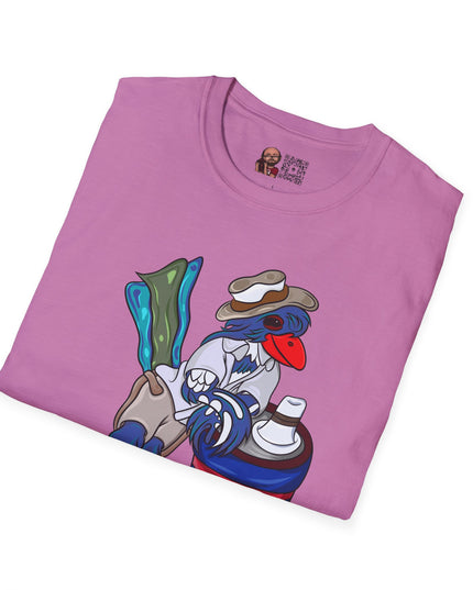 Mateo Armas the Cuban Trogon - Unisex Graphic Tee Shirt