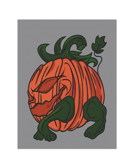 Garden Banner - Halloween Pumpkin Hog
