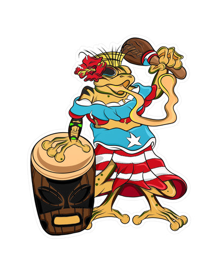 Puerto Rican Isabella Coqui - Kiss-Cut Vinyl Decal Sticker