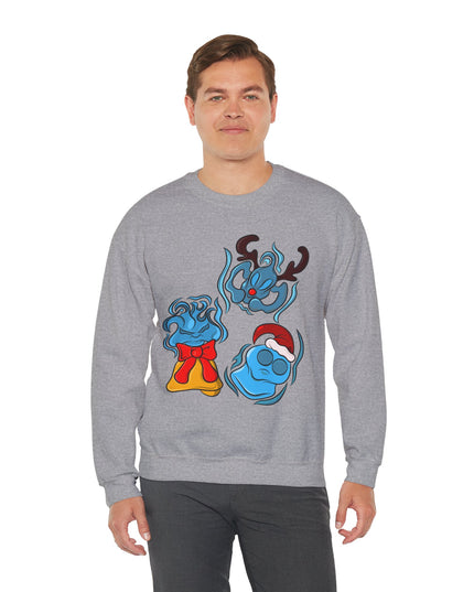 Xmas Will O' Wisp - Unisex Heavy Blend Crewneck Sweatshirt