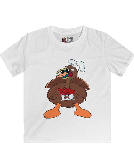 Ted the TurDucKen - Kids SoftStyle Tee Shirt