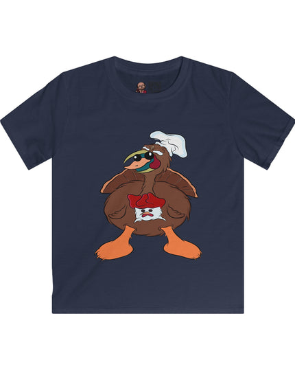 Ted the TurDucKen - Kids SoftStyle Tee Shirt