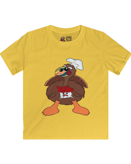 Ted the TurDucKen - Kids SoftStyle Tee Shirt