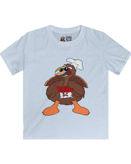 Ted the TurDucKen - Kids SoftStyle Tee Shirt