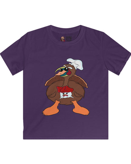 Ted the TurDucKen - Kids SoftStyle Tee Shirt