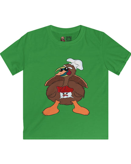 Ted the TurDucKen - Kids SoftStyle Tee Shirt