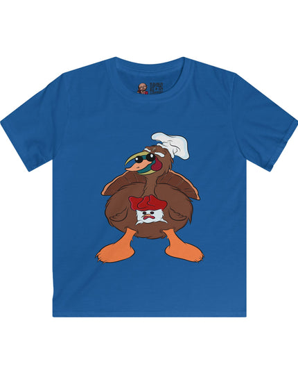 Ted the TurDucKen - Kids SoftStyle Tee Shirt