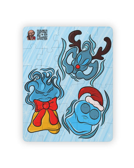 Sparkling Xmas Will o Wisp 30-Piece Kids Puzzle