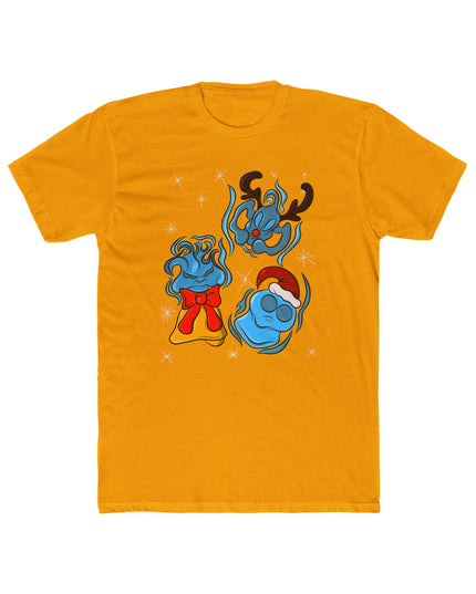 Sparkling Xmas Will O' Wisp - Unisex Adult Graphic Tee Shirt