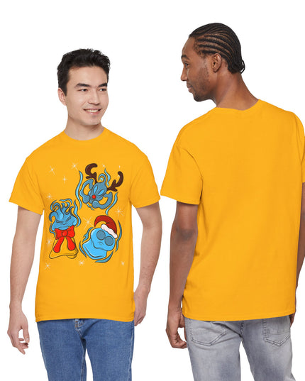 Twinkling Xmas Will O' Wisp - Adult Graphic Tee Shirt