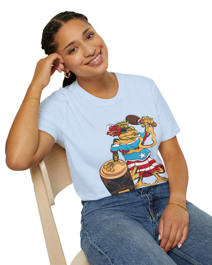 Unisex Graphic Tee Shirt - Puerto Rican Isabela Coqui