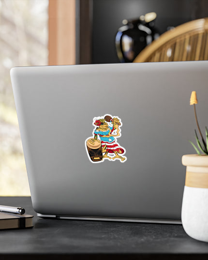 Puerto Rican Isabella Coqui - Kiss-Cut Vinyl Decal Sticker