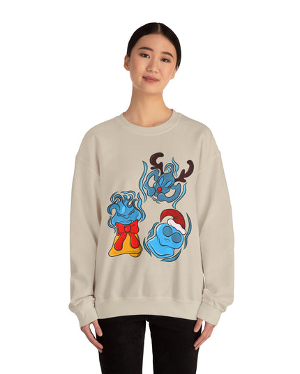 Xmas Will O' Wisp - Unisex Heavy Blend Crewneck Sweatshirt