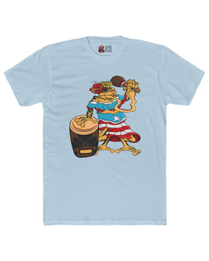 Puerto Rican Isabella Coquí - Adult Cotton Crew Tee Shirt