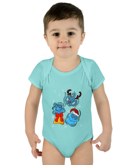 Sparkling Xmas Will O' Wisp - Infant Jersey Bodysuit