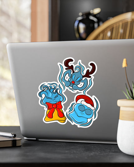 Xmas Will O' Wisp - Kiss-Cut Vinyl Decal Sticker