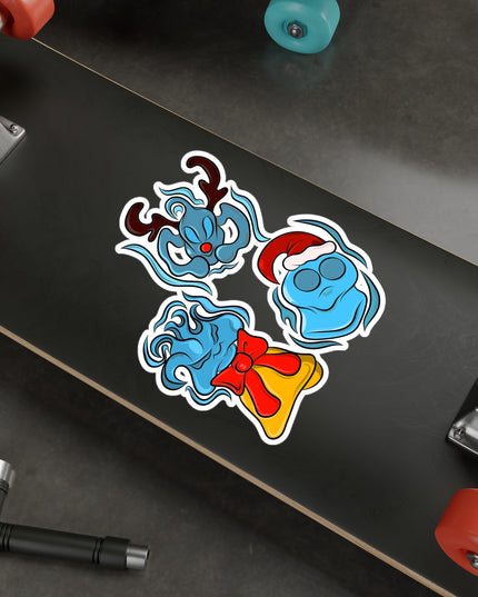 Xmas Will O' Wisp - Kiss-Cut Vinyl Decal Sticker