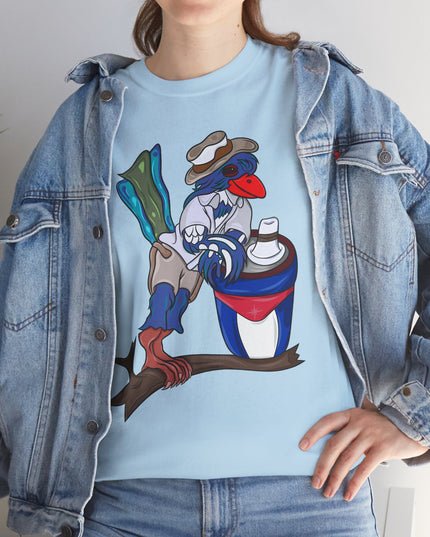 Mateos Armas the Cuban Trogon - Adult Graphic Tee Shirt