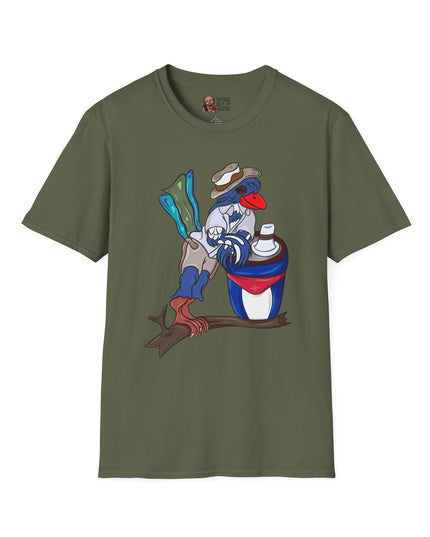 Mateo Armas the Cuban Trogon - Unisex Graphic Tee Shirt