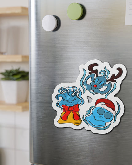 Xmas Will O' Wisp - Die-Cut Magnet