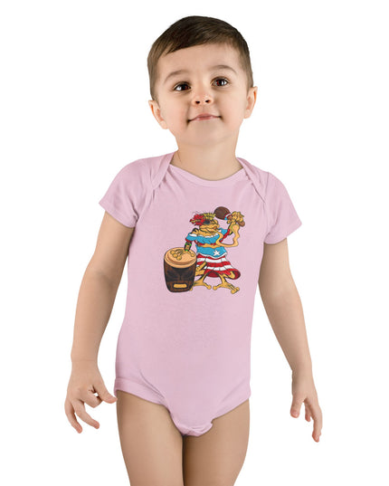 Puerto Rican Isabella Coqui - baby Short Sleeve Onesie