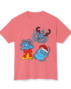 Retro Heather Coral / S