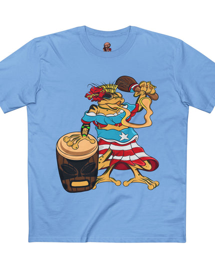 Mens Staple Tee Shirt - Puerto Rican Isabela Coqui