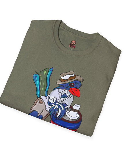 Mateo Armas the Cuban Trogon - Unisex Graphic Tee Shirt