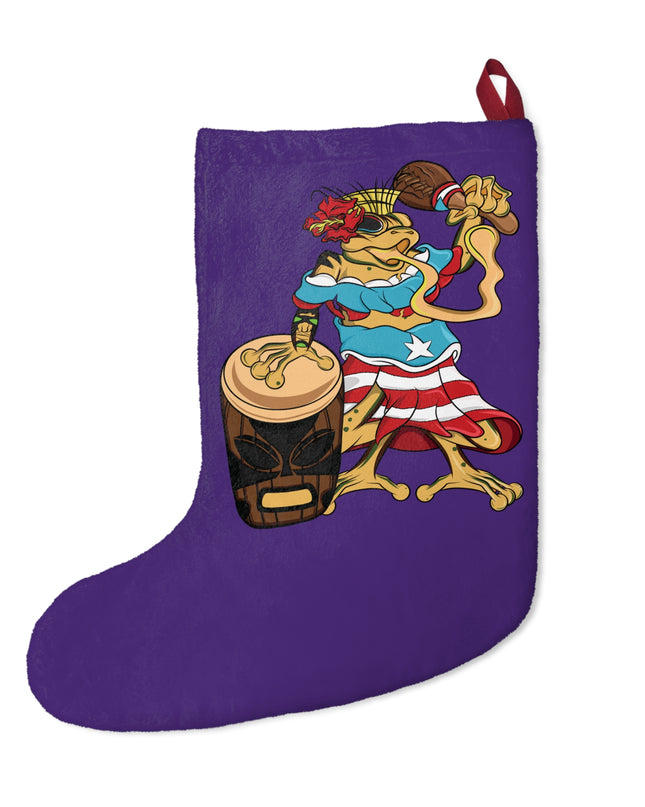 Puerto Rican Isabella Coqui - Purple Stocking