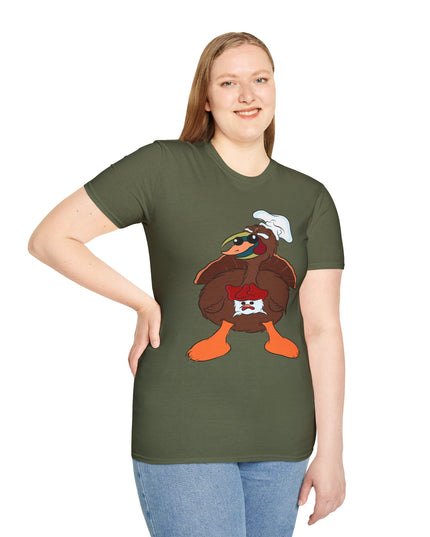 Ted The TurDucKen - Unisex Softstyle Tee Shirt