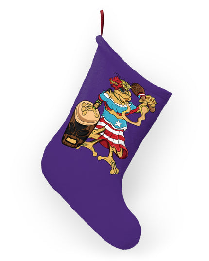 Puerto Rican Isabella Coqui - Purple Stocking