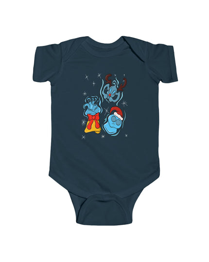 Sparkling Xmas Will O' Wisp - Infant Bodysuit