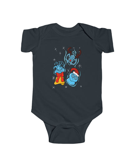Sparkling Xmas Will O' Wisp - Infant Bodysuit