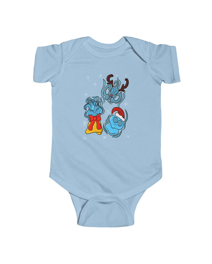 Sparkling Xmas Will O' Wisp - Infant Bodysuit