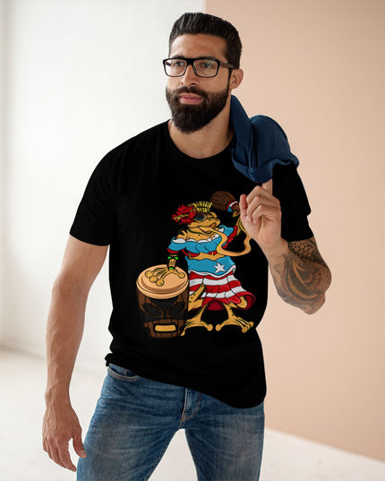 Mens Staple Tee Shirt - Puerto Rican Isabela Coqui