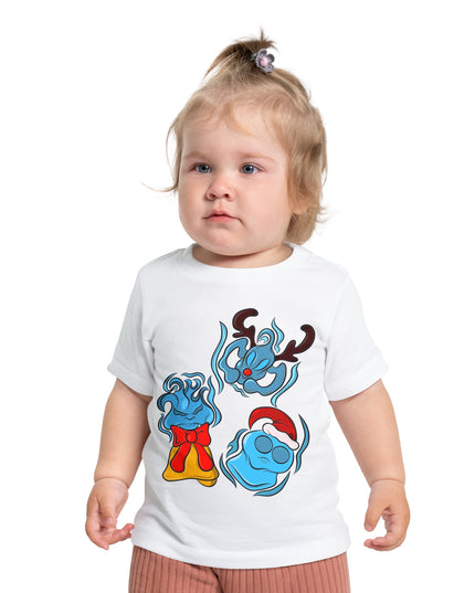 Xmas Will O' Wisp - Baby Short Sleeve T-Shirt