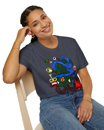 Christmas Treeant - Unisex Graphic Tee Shirt