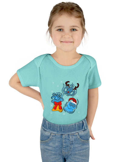 Sparkling Xmas Will O' Wisp - Infant Jersey Bodysuit