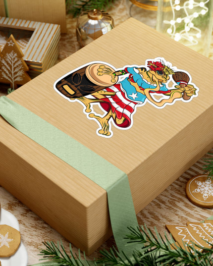 Puerto Rican Isabella Coqui - Kiss-Cut Vinyl Decal Sticker