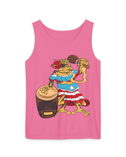 Tank Top - Puerto Rican Isabela Coqui Print