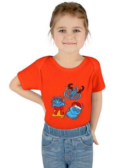 Xmas Will O Wisp - Infant Baby Rib Bodysuit