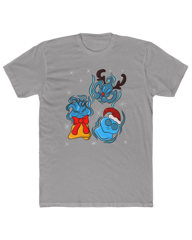 Sparkling Xmas Will O' Wisp - Unisex Adult Graphic Tee Shirt