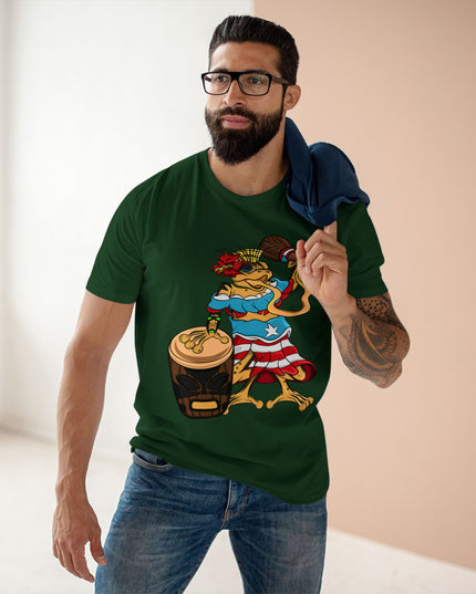 Mens Staple Tee Shirt - Puerto Rican Isabela Coqui