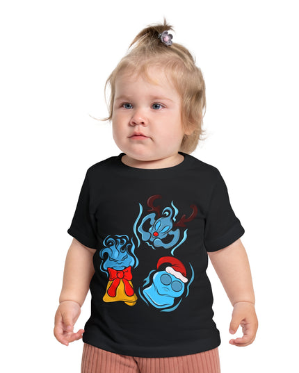 Xmas Will O' Wisp - Baby Short Sleeve T-Shirt